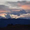 Pale Color Over the Mountains